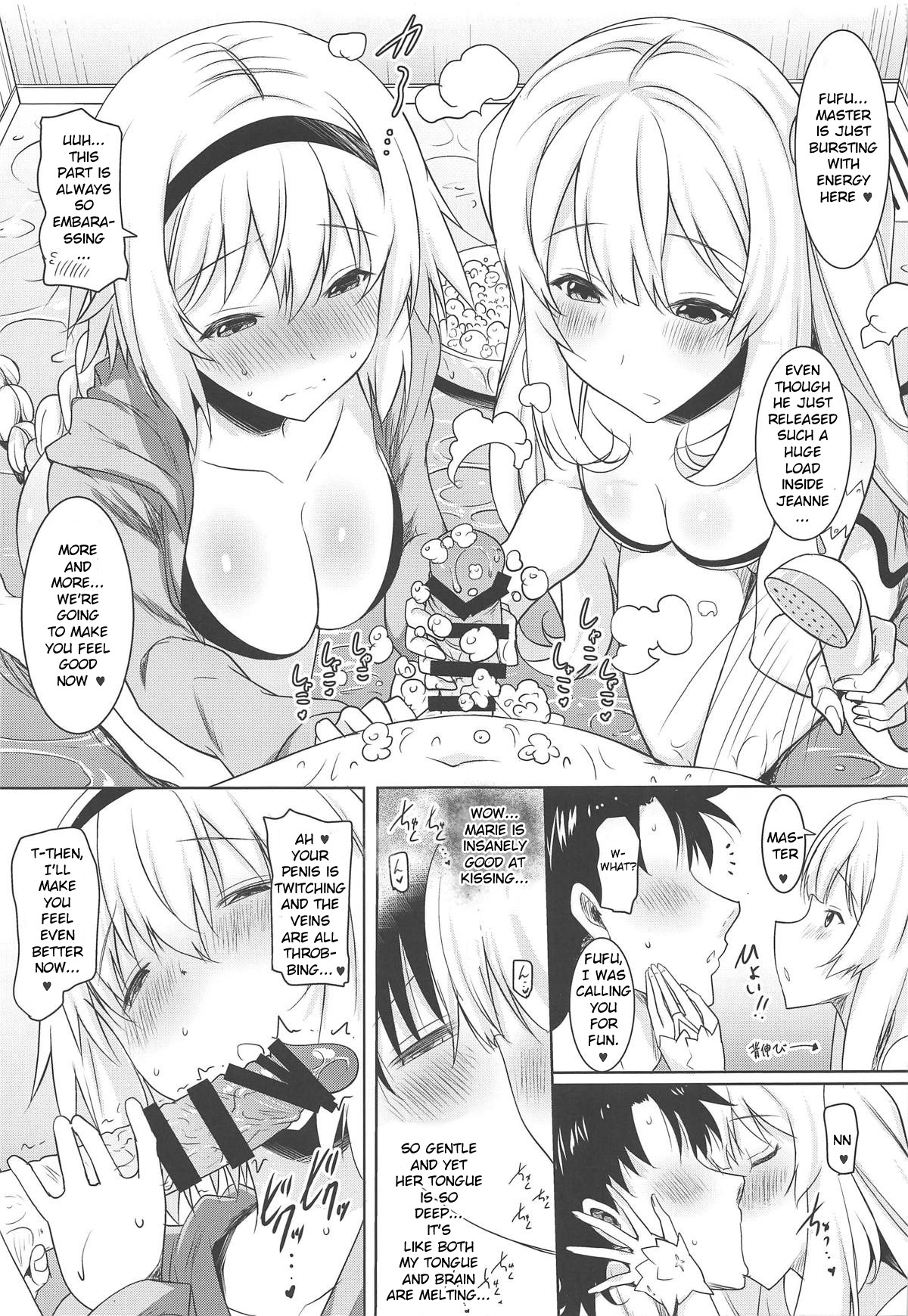 Hentai Manga Comic-A Large Breasted Holy Woman and Queen Both Put  Gave me Fellatio With Their Lewd Tongues-Read-8